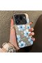 OPPO Find X9 Pro 5G Compatible Silicone Edge-to-Edge Hard Back Case with Floral Print—Romantic Couple Phone Case - 3