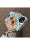 iPhone 13 Mini Compatible Silicone Edge-to-Edge Hard Back Case with Nami Pattern—Lovers' Phone Case - 4