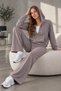 Modal Fabric 0Ysho Wide-Leg Top and Bottom Set
