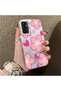 Samsung Galaxy M13 Compatible Silicone Hard-Edge Back Case with Strawberry Pattern—Cute Couple Phone Case - 3