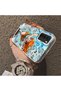 OPPO A55 5G-Compatible Silicone Hard-Edge Back Case with Nami Pattern—Romantic Couple Phone Case - 4