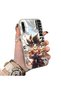 Samsung Galaxy A50 Compatible Silicone Hard-Edge Back Case with Dragon Ball Design—Romantic Couple Phone Case