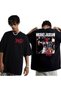 Michael Jackson Printed Oversized Cotton T-shirt