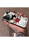iPhone 16-Compatible Silicone Edge-Reinforced Back Case with Goku Design—Couple's Phone Case - 2