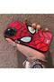 iPhone 12 Pro Max Compatible Silicone Hard-Edge Back Case with Spider-Man Design—Couple's Phone Case - 2