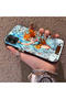 Samsung Galaxy A05 Compatible Silicone Hard-Edge Back Case with Nami Pattern—Romantic Couple Phone Case - 2