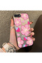 غطاء هاتف سيليكوني بحواف صلبة وخلفية متينة، متوافق مع هاتف iPhone 7 Plus، بتصميم فراولة، مناسب للزوجين. - 3