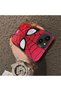 iPhone 14 Plus Compatible Silicone Hard-Edge Back Case with Spider-Man Design—Couple's Phone Case - 4