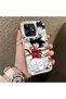 Realme Note 50 Compatible Silicone Hard-Edge Back Case with Goku Design—Couple's Phone Case - 3