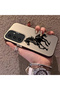 Samsung Galaxy S24 Plus Compatible Silicone Hard-Edge Back Case with Patterned "Lovers" Design Phone Case - 2
