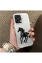 OPPO A6 Pro 4G-Compatible Silicone Hard-Edge Back Case with Patterned Design for Couples - 3