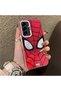 Samsung Galaxy A36 5G-Compatible Silicone Hard-Edge Back Case with Spider-Man Design—Cute Couple Phone Case - 3