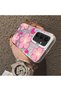 Samsung Galaxy S25 FE Compatible Silicone Hard-Edge Back Case with Strawberry Pattern—Cute Couple Phone Case - 4