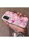 Samsung Galaxy A23 Compatible Silicone Hard-Edge Back Case with Strawberry Pattern—Cute Couple Phone Case - 2