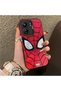 Redmi 13C Compatible Silicone Hard-Edge Back Case with Spider-Man Design—Cute Couple Phone Case - 3