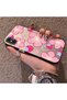 iPhone X-Compatible Silicone Hard-Edge Back Case with Strawberry Pattern—Romantic Couple Phone Case - 2