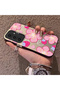 Samsung Galaxy S24 Plus Compatible Silicone Hard-Edge Back Case with Strawberry Pattern—Romantic Couple Phone Case - 2