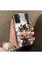 OPPO A55 5G-Compatible Silicone Hard-Edge Back Case with Dragon Ball Design—Romantic Couple Phone Case - 3