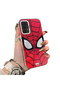 Samsung Galaxy A23 Compatible Silicone Hard-Edge Back Case with Spider-Man Design—Cute Couple Phone Case
