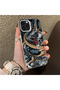 iPhone 13 Pro Max Compatible Silicone Edge-to-Edge Hard Back Case with Dragon Pattern—Couple's Phone Case - 3