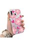 Samsung Galaxy A30 Compatible Silicone Hard-Edge Back Case with Strawberry Pattern—Cute Couple Phone Case