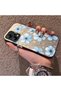 Poco X5 5G-Compatible Silicone Edge-to-Edge Hard Back Case with Floral Print—Romantic Couple Phone Case - 2