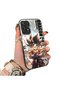 Samsung Galaxy A52s Compatible Silicone Hard-Edge Back Case with Dragon Ball Design—Cute Couple Phone Case