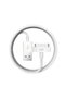كابل شحن ونقل بيانات لأجهزة iPad 2 / 3 / iPhone 4 / 4S / 3G / 3Gs / iPod Nano Touch، باللون الأبيض. - 3