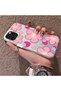 iPhone 13 Pro Max Compatible Silicone Edge-to-Edge Back Case with Strawberry Pattern—Cute Couple Phone Case - 2