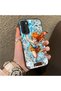 OPPO A55 5G-Compatible Silicone Hard-Edge Back Case with Nami Pattern—Romantic Couple Phone Case - 3