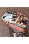 iPhone 8-Compatible Silicone Hard-Edge Back Case with Dragon Ball Design—Cute Couple Phone Case - 2