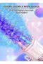 Bazooka Upgraded Bubble Machine Guns, Bubble Makers with Light, Bubble Solution, 69 Holes Bubbles Ma