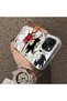iPhone 14-Compatible Silicone Edge-Reinforced Back Case with Goku Design—Couple's Phone Case - 4