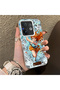 Vivo V60 5G-Compatible Silicone Hard-Edge Back Case with Nami Pattern—Romantic Couple Phone Case - 3