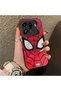 OPPO Find X9 Pro 5G Compatible Silicone Hard-Edge Back Case with Spider-Man Design—Romantic Couple Phone Case - 3