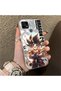 Realme C21 Compatible Silicone Hard-Edge Back Case with Dragon Ball Design—Cute Couple Phone Case - 3