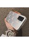 Samsung Galaxy A33 5G Compatible Silicone Hard-Edge Back Case with Bow Tie Pattern—Cute Couple Phone Case - 4