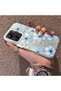Redmi 13C Compatible Silicone Hard-Edge Back Case with Floral Print—Romantic Couple Phone Case - 2