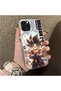 iPhone 15 Pro-Compatible Silicone Hard-Edge Back Case with Dragon Ball Design—Couple's Phone Case - 3