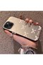 iPhone 15 Plus Compatible Silicone Edge-to-Edge Hard Back Case with Bow Tie Pattern—Romantic Couple Phone Case - 2