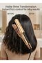 Professional Keratin Protein Hair Straightening Iron, LAICHY Anti-Frizz Hair Styling Tool, Adjustable Heat Settings, Auto Shut Off, Golden Flat Iron for Women Home Salon Use - 4