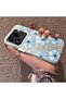 OPPO Find X9 Pro 5G Compatible Silicone Edge-to-Edge Hard Back Case with Floral Print—Romantic Couple Phone Case - 2