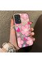 Samsung Galaxy A52s Compatible Silicone Hard-Edge Back Case with Strawberry Pattern—Cute Couple Phone Case - 3