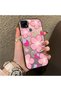 Realme C15 Compatible Silicone Hard-Edge Back Case with Strawberry Pattern—Cute Couple Phone Case - 3