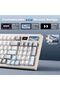 لوحة مفاتيح ميكانيكية لاسلكية IF99 بنسبة 96% (باللون الأبيض، مع مفاتيح Cocoa Cream V2) - 3