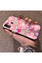Samsung Galaxy A30 Compatible Silicone Hard-Edge Back Case with Strawberry Pattern—Cute Couple Phone Case - 2