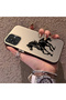 Samsung Galaxy A07 Compatible Silicone Hard-Edge Back Case with Patterned "Lovers" Design Phone Case - 2