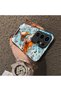 Samsung Galaxy S24 Ultra Compatible Silicone Hard-Edge Back Case with "Nami" Pattern—Romantic Couple Phone Case - 4