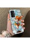 Samsung Galaxy A17 Compatible Silicone Hard-Edge Back Case with Nami Pattern—Romantic Couple Phone Case - 3