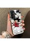 Samsung Galaxy A35 Compatible Silicone Edge-to-Edge Hard Back Case with Goku Design—Romantic Couple Phone Case - 3